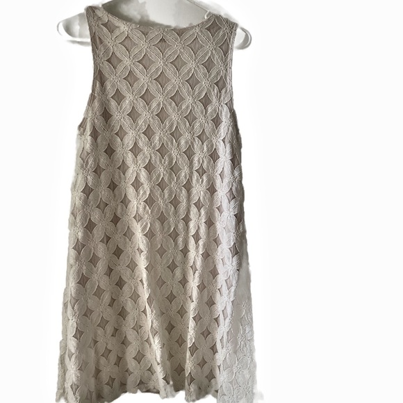 Chic Sleeveless Lace Mini Dress - Picture 6 of 6